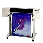 HP Designjet 2500cp 36 inch poster papier